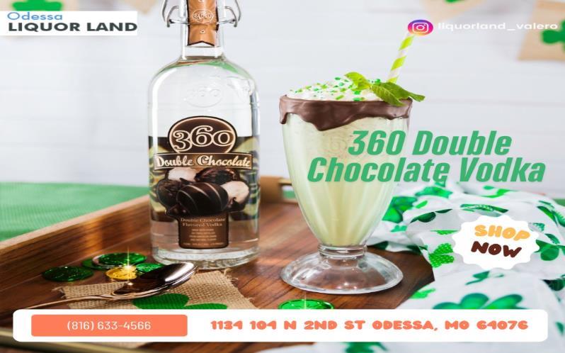 360 Double Chocolate Vodka available in Odessa 