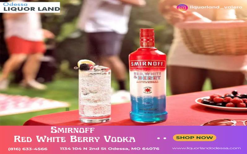Smirnoff Red, White & Berry Vodka available in Odessa 
