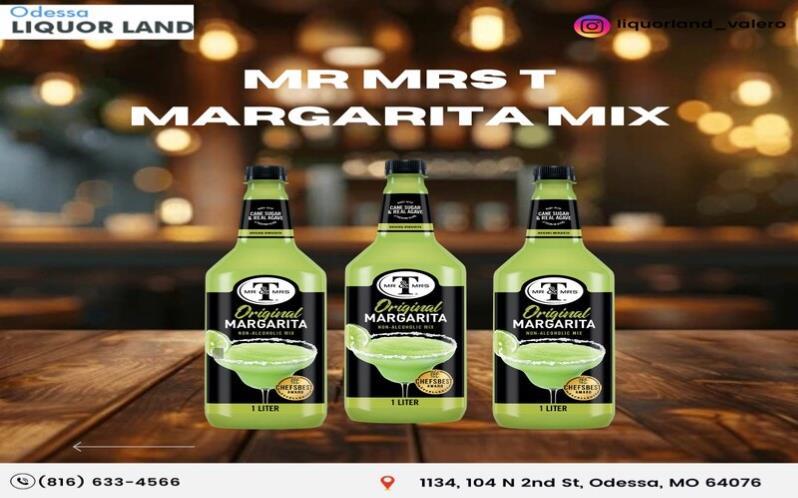 Mr & Mrs T Margarita Mix available in Odessa 