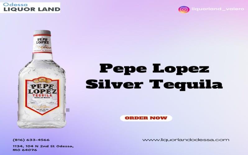 Pepe Lopez Silver Tequila