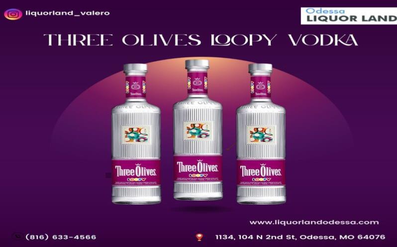 Three Olives Loopy Vodka