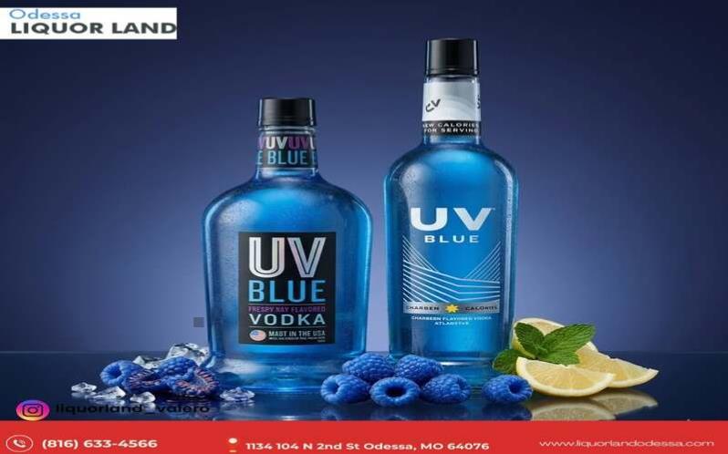 UV Blue Raspberry Flavored Vodka